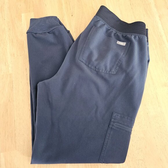 Figs High Waisted Zamora Jogger Scrub Pants - Grey - sz M - EUC - Picture 9 of 9